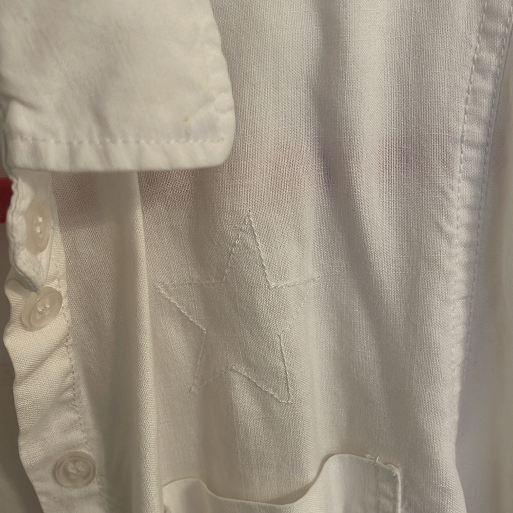 White Button Up - Picture 2 of 3